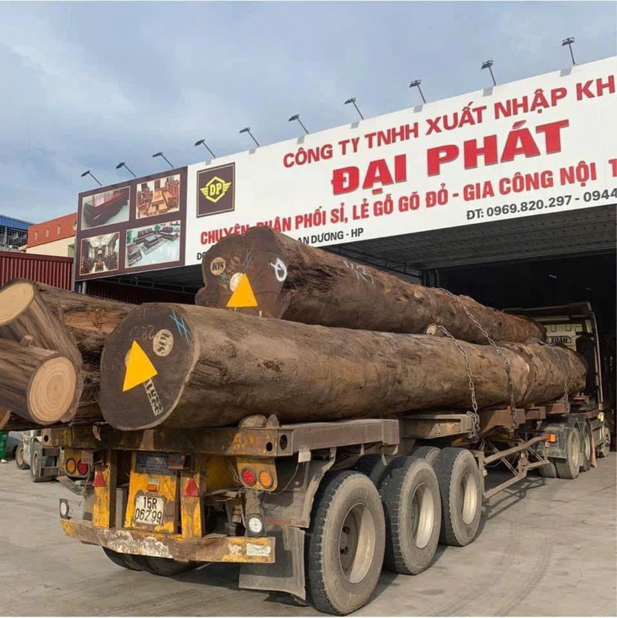 Gỗ lim tròn 2