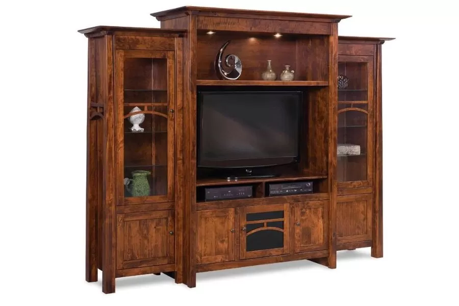 Tủ tivi kết hợp tủ rượu chất liệu gỗ tự nhiên bền đẹp